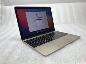 Apple MacBook A1534 2015 Core M-5Y51 1.1GHz 8GB RAM 500GB SSD SERVICE BATTERY - Picture 1 of 9
