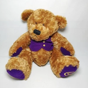 Cadburys Trebor Basset Teddy Bear Plush Waistcoat Russ VGC 30cm 12" - Picture 1 of 8