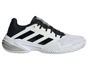 Talla 11 - Adidas Barricade 13 Tenis Pickleball Zapatos Blanco Negro Gris IF0465 - Imagen 1 de 11
