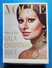 Vogue Magazine Sophia Loren Fashion Cover Poster Vintage  Large Fashion Print