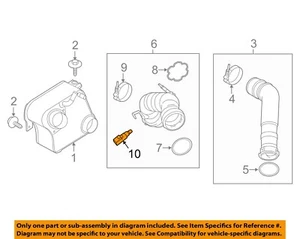 FORD OEM 11-20 F-150 Engine Turbocharger Components-Sensor 4R8Z12A697A - Picture 1 of 2