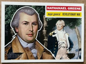 2009 TOPPS AMERICAN HERITAGE NATHANAEL GREENE #29 NM-MT Zustand - Bild 1 von 2