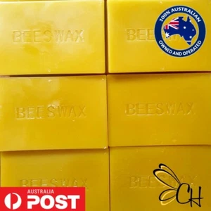 New Premium Australian Beeswax Organic Natural Cosmetic Food Grade Bees Wax 400g - Picture 1 of 8