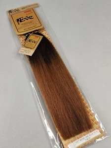 14” 100% Human Hair #T1B/30 Dark Root Brown Straight Yaki Bulk Micro Braid Hair - Picture 1 of 5