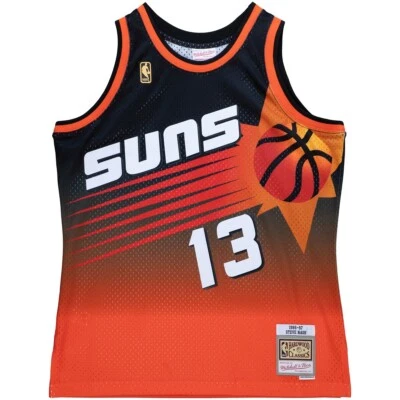 Mitchell & Ness Men's Steve Nash Phoenix Suns 1996-97 Fadeaway Jersey *NEW* - Image 1 of 4