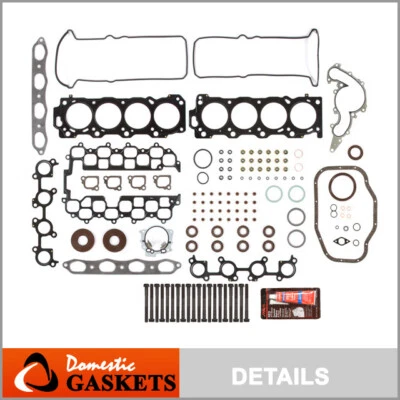 Подходит для Toyota Sequoia Lexus GX470 LX470 4.7 DOHC 98-04 годов выпуска полный комплект прокладок болты 2UZFE - Изображение 1 из 4