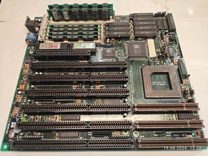 Socket 3 VESA SET DTK PKM-0038S E-1 Motherboard VLB, ISA + CPU & 12 MB + Bonus - Picture 1 of 7