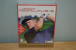 Brand NEW Sealed Jack Nicklaus 5 - PC GAME Golf Course Computer Game - Picture 1 of 8
