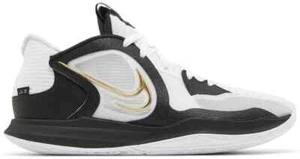 Nike Kyrie Low 5 "White Black Metallic Gold" White DJ6012-101 Men's 11.5 - Picture 1 of 5