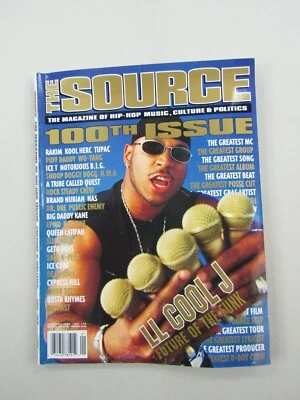 The Source Magazine January 1998 #100 100th Issue Hip-Hop Music LL Cool J - Image 1 of 4