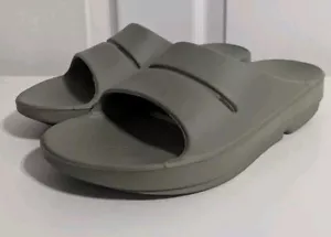 Oofos Ooahh Slide Sandalen Men’s 5 Women’s 7 Comfort Sport Flex Recovery grün - Bild 1 von 9