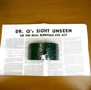 Metall Augenbinde Dave Powell - Bild 1 von 5