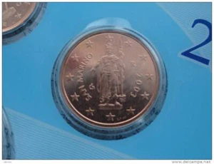 2003 - 2 Cent Euro San Marino - San Marino - Stempel der Box BU Euro Cent - Bild 1 von 1