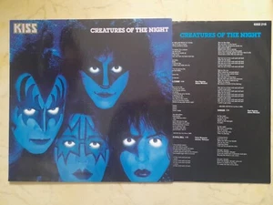 KISS Creatures Of The Night  *1982 UK GERMAN 1st PRESS + INNERSLEEVE*NM* - Picture 1 of 4