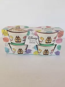 Disney Chip and Dale Easter/Spring Ramekins Set Of 4, Easter 2024, NIB - Picture 1 of 3