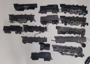 vtg LOT 9 American Flyer S Gauge Steam Locomotive & Shells custom/parts/restore - Picture 1 of 24