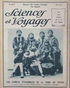 1924 SCIENCE & TRAVEL N° 267 NORTH POLE ESKIMOS COPPER TRIBE HUNTS - Picture 1 of 1