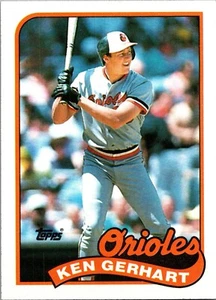 1989 Topps - #598 Ken Gerhart - Picture 1 of 2