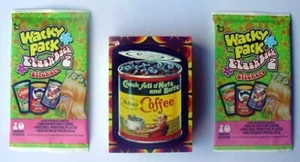 NEU 2008 Topps Wacky Packages Flashback 2 komplettes Set PLUS 2 Packs - Bild 1 von 23