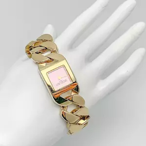 Marc Jacobs The Chain Quartz Pink Dial Ladies Watch MJ0120179310 - Picture 1 of 6