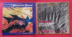 MAURICE RAVEL lotto vinili: doppio Jeanine Dacosta + Concerto in Re maggiore - Foto 1 di 2