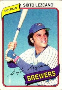 SIXTO LEZCANO 1980 Topps #215 BUY ANY 2 ITEMS FOR 50% OFF   B205R3S17P8