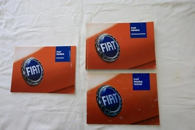SET LIBRETTI MANUALE USO E MANUTENZIONE FIAT PANDA 100 HP TEDESCO - Immagine 1 di 4