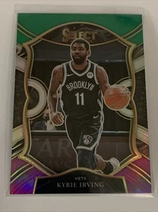 Kyrie Irving 2020-21 Panini Select Tri-Color Concourse Green White Purple Prizm - Bild 1 von 2