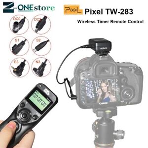 Pixel TW-283 Wireless Timer Remote Control Shutter Release For Nikon Canon Sony 
