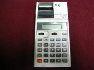 Vintage CASIO Printing Calculator HR-10 Digital Display - Picture 1 of 5
