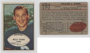 1953 Bowman Billy Stone #29