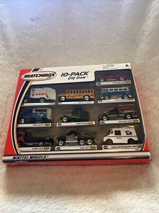 2000 Matchbox 10 Stück City Crew Geschenkset ungeöffnete Box - Bild 1 von 7