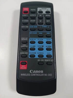 Canon WL-D83 Wireless Controller Remote Control - Tested, Works - Image 1 of 4