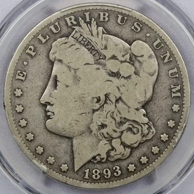 1893-S Morgan Silver Dollar - PCGS VG 8 - Image 1 of 4