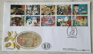 GB QEII 1993 Greetings Peter Rabbit Benham FDC Beatrix Potter Kensington Cat£25+ - Picture 1 of 4