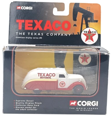Corgi Dodge Airflow Texaco Motor Oil Van Diecast Model CS90002 In Box a - Image 1 of 4