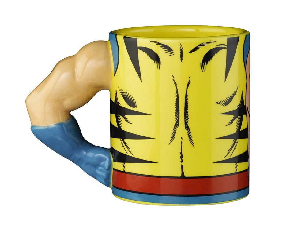 Taza Wolverine Marvel Copa Oficial Superhéroe Ex-Exhibición Foto 1 de 1