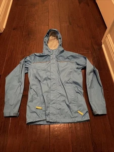Niñas Patagonia H2No Impermeable Chaqueta Con Capucha Talla Juvenil XL (14) Niños Azul - Imagen 1 de 13