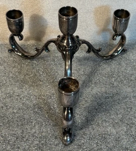 Reed & Barton 1137 Vintage Silber 4 Kerzenständer Kandelaber Tannenzapfen Endstück - Bild 1 von 9