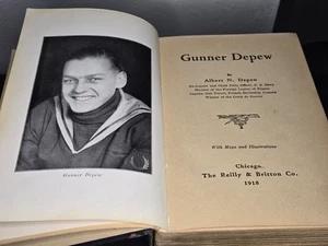 GUNNER DEPEW BOOK - ALBERT N DEPEW  - 1918 HARDCOVER - FRENCH FOREIGN LEGION WWI - Bild 1 von 10