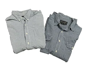 Abercrombie & Fitch Shirt Reliable Outdoor Goods Plaid Button Down Men XL Lot 2 - Picture 1 of 6