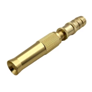 16mm Solid Brass Hose Nozzle Heavy Duty HIGH Pressure Nozzle for Garden Hose - Picture 1 of 7
