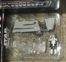 Star Wars Micro Galaxy Squadron Imperial Patrol Speeder Bike w  Trooper Series 3