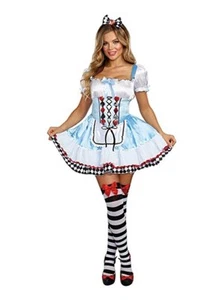 Dreamgirl Beyond Wonderland Alice Hase Erwachsene Damen Halloween Kostüm 10668 - Bild 1 von 4