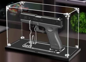 Vitrina para pistola acrílico 11 pulgadas pistola revólver soporte caja de sombra - Imagen 1 de 9