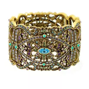 HEIDI DAUS® "Romance in Artistry" Swarovski Bracelet - Picture 1 of 6