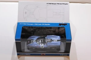 GMP 1965 LOLA T70 SPYDER #17 WALT HANSGEN SCALE 1:18 NEW LIMITED EDITION 12010 - Picture 1 of 8