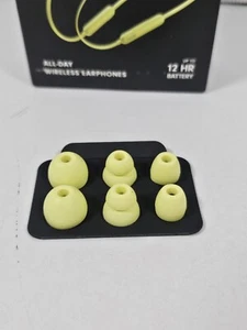 Gummi Ohrstöpsel für Beats by Dr. Dre Flex Wireless In-Ear Kopfhörer - Gelb - Bild 1 von 5