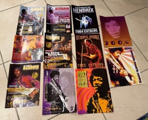 Jimi Hendrix Official Authentic Merchandise Catalogues Catalogs 2000-2007 - Picture 1 of 12