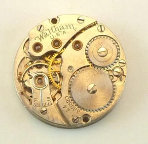 Vintage Waltham 461 Mechanical Wristwatch Movement - Parts Repair - Picture 1 of 5